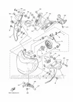 PHARE  pour Yamaha MT09 de 2014