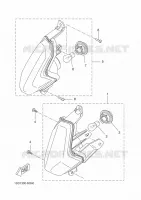 CLIGNOTANT pour Yamaha YP400RA de 2014