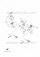 COMMODO / LEVIER pour Yamaha MT07 de 2014