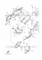 COUVERCLE LATERAL pour Yamaha MT07 de 2014