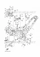 CADRE pour Yamaha MT07A de 2014