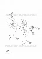 COMMODO / LEVIER pour Yamaha MT07A de 2014