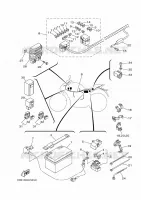 PARTIE ELECTRIQUE 1 pour Yamaha MT07A de 2014