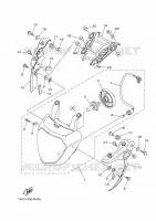PHARE  pour Yamaha MT07A de 2014