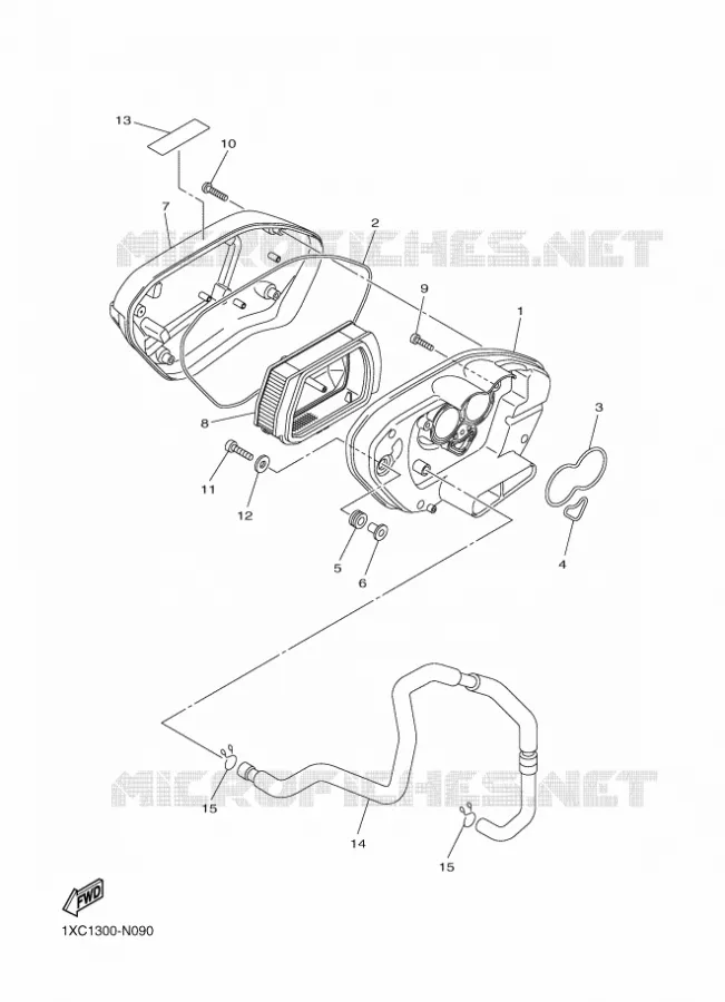 ADMISSION 2 Yamaha MOTO 950 2014 BOLT  XVS950CUXV950
