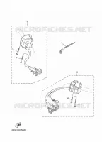 COMMODO / LEVIER pour Yamaha XT1200Z de 2014