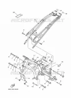 CADRE pour Yamaha XT1200Z de 2014