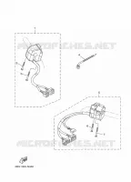 COMMODO / LEVIER pour Yamaha XT1200Z de 2014