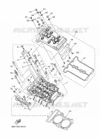 CULASSE pour Yamaha XT1200Z de 2014
