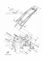 CADRE pour Yamaha XT1200Z de 2014