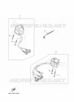 COMMODO / LEVIER pour Yamaha XT1200Z de 2014