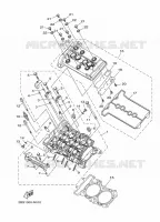 CULASSE pour Yamaha XT1200Z de 2014