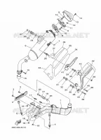 ECHAPPEMENT pour Yamaha XT1200Z de 2014