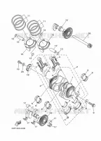 VILEBREQUIN / PISTON pour Yamaha XT1200Z de 2014