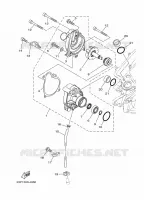 POMPE A EAU / DURITES pour Yamaha XT1200ZE de 2014