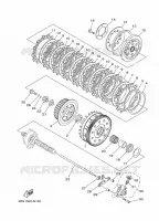 EMBRAYAGE DE DEMARREUR pour Yamaha XT1200ZE de 2014