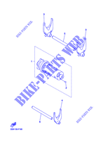BARILLET DE SELECTION / FOURCHETTES pour Yamaha XVS 1300 CUSTOM de 2014