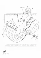 ECHAPPEMENT pour Yamaha DIVERSION 600 de 2014