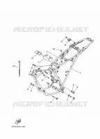 CADRE pour Yamaha DT125 de 2014