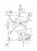 PARTIE ELECTRIQUE 1 pour Yamaha DT125 de 2014