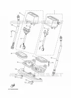 COMPTEUR  pour Yamaha DT125 de 2014