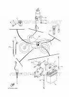 PARTIE ELECTRIQUE 1 pour Yamaha DT125 de 2014