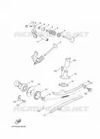 ARBRE A CAMES / SOUPAPES pour Yamaha XC125E de 2014