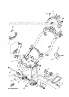 CADRE pour Yamaha XC125E de 2014