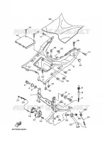 SUPPORT / REPOSE PIEDS pour Yamaha XC125E de 2014