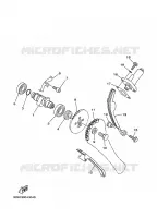 ARBRE A CAMES / CHAINE DE DISTRIBUTION pour Yamaha YBR 125 de 2014