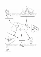 PARTIE ELECTRIQUE 2 pour Yamaha YBR 125 de 2014