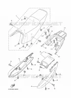 SELLE pour Yamaha YBR 125 de 2014