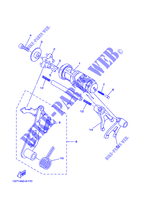 BARILLET DE SELECTION / FOURCHETTES pour Yamaha CRYPTON 135 X de 2014