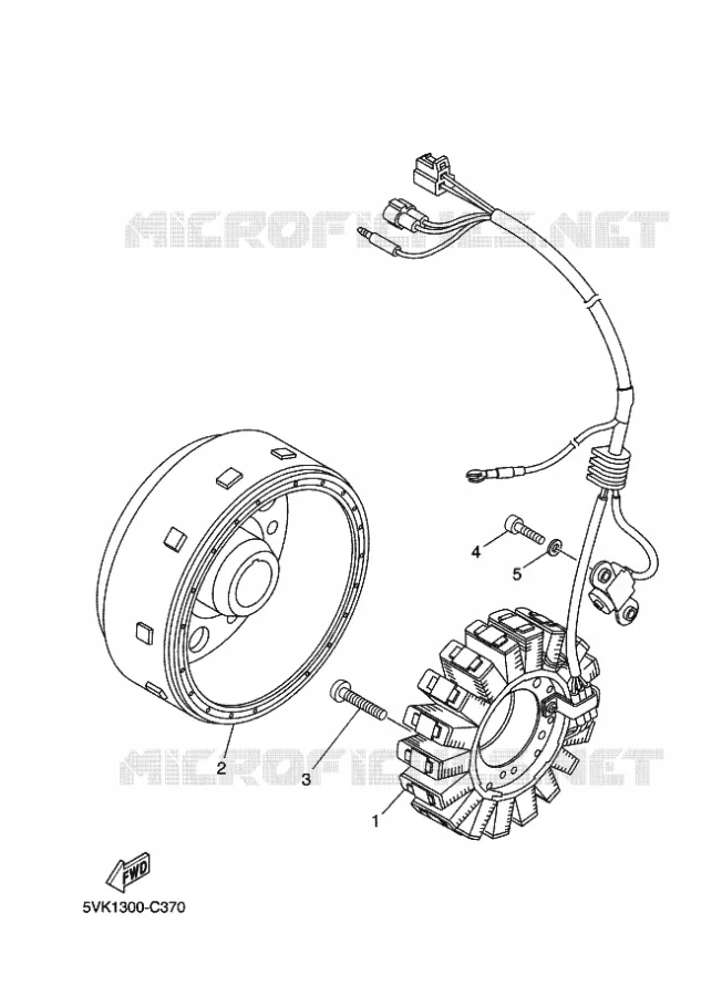 ALLUMAGE Yamaha MOTO 660 2014 XTR  XT660R