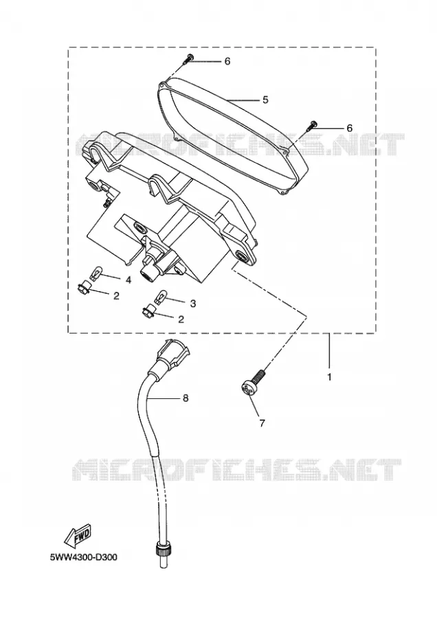 COMPTEUR  Yamaha SCOOTER 50 2014 BOOSTER  CW50