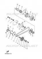 EMBRAYAGE DE DEMARREUR pour Yamaha CW50 de 2014