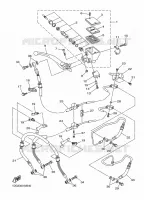 MAITRE CYLINDRE DE FREIN AVANT pour Yamaha DIVERSION 600 F ABS de 2015