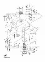 RESERVOIR A ESSENCE pour Yamaha DIVERSION 600 F ABS de 2015
