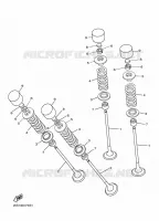 SOUPAPE pour Yamaha DIVERSION 600 F ABS de 2015