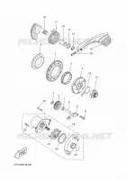 DEMARREUR pour Yamaha NS50 de 2015