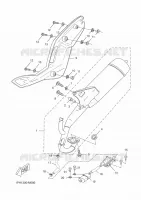 ECHAPPEMENT pour Yamaha NS50 de 2015