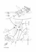 PARTIE ELECTRIQUE 2 pour Yamaha NS50 de 2015