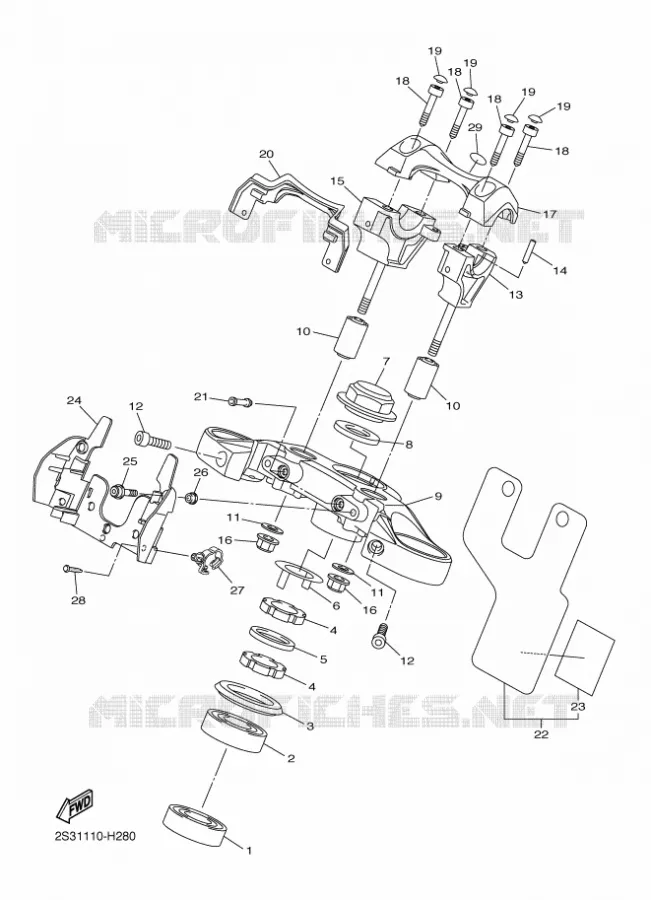 DIRECTION Yamaha MOTO 1700 2015 VMAX  VMX17