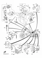 PARTIE ELECTRIQUE 2 pour Yamaha DIVERSION 600 de 2015