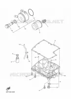 FILTRE A HUILE pour Yamaha FZ8S de 2015