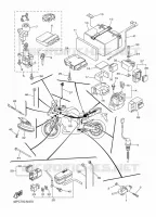 PARTIE ELECTRIQUE 2 pour Yamaha FZ8S de 2015
