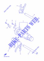 BARILLET DE SELECTION / FOURCHETTES pour Yamaha XJ6N de 2015