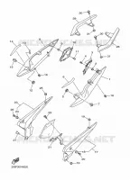 COUVERCLE LATERAL pour Yamaha XJ6N de 2015