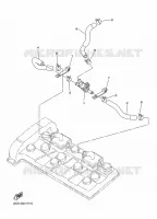 SYSTÈME D'ADMISSION D'AIR AIS pour Yamaha XJ6N de 2015