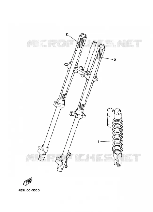 PIÈCES OPTIONNELLES Yamaha MOTO 85 2014 YZ GRANDES ROUES  YZ85LW
